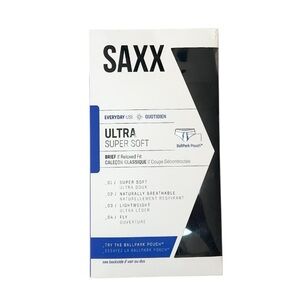 SAXX Ultra Super Soft Men's Brief - Black